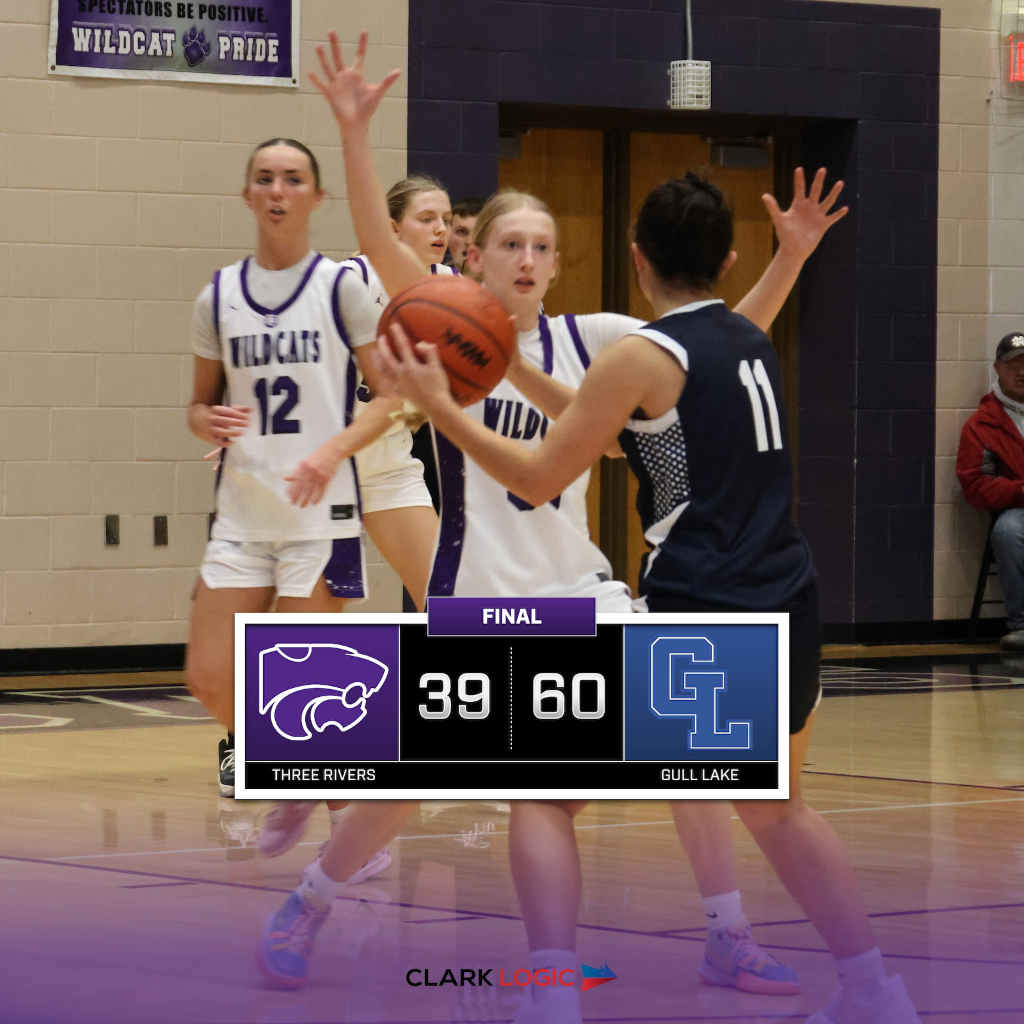 Three Rivers girls fall to Gull Lake 60-39